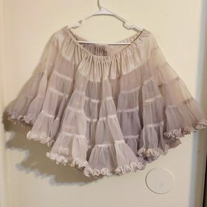 Vintage crinoline 100 nylon dance, petticoat